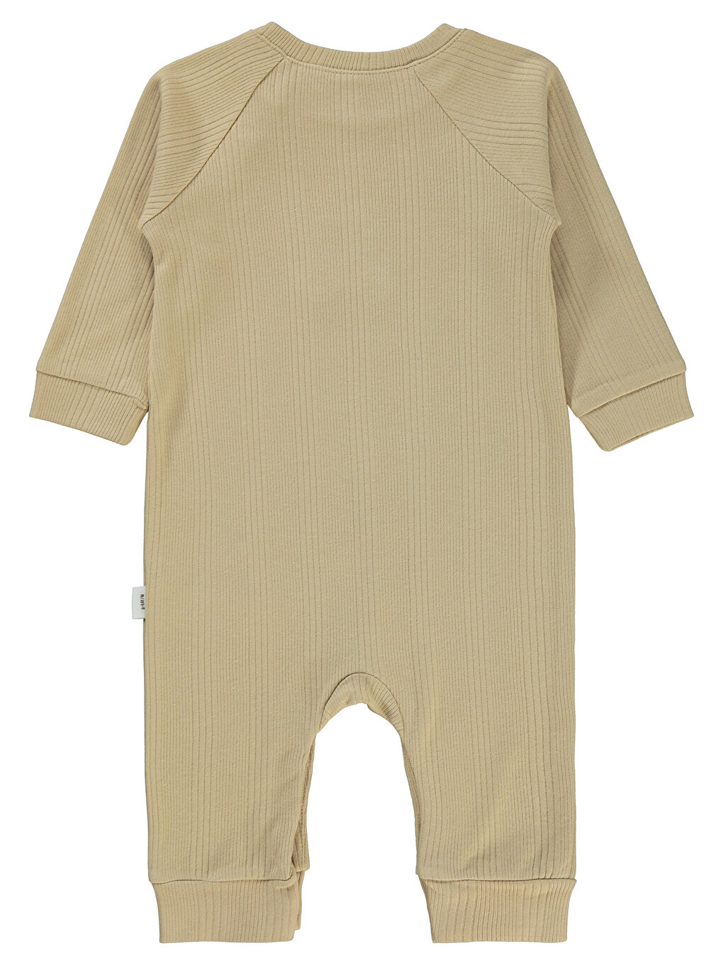 Kahverengi Baby Erkek Bebek Patiksiz Tulum 6-18 Ay Sütlü Kahve-1