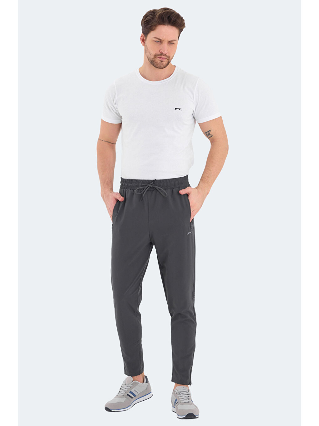 GRIET  Erkek Jogger Eşofman Altı Koyu Gri-3