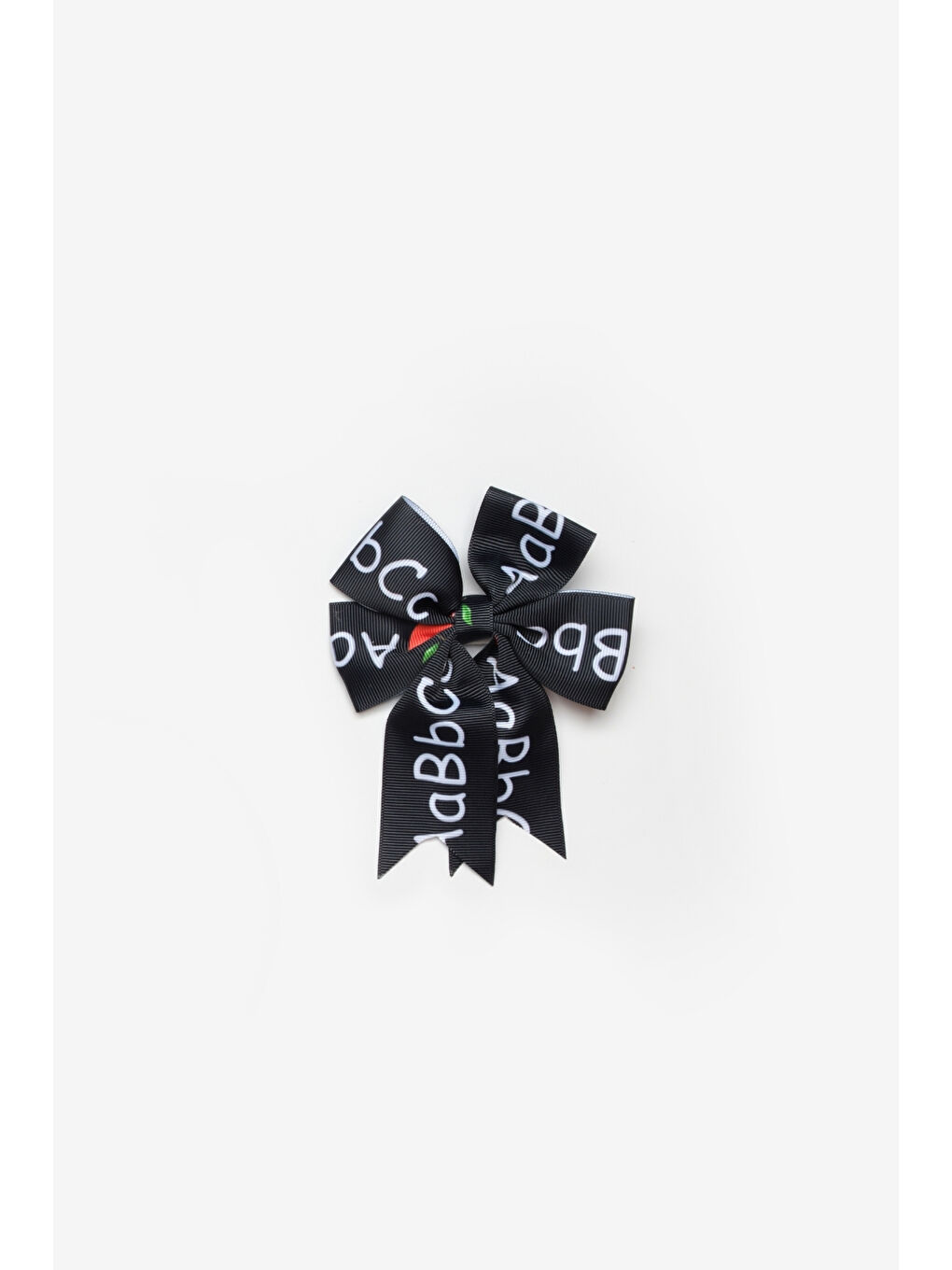 Siyah Alfabe Temalı Kız Çocuk Klips Toka