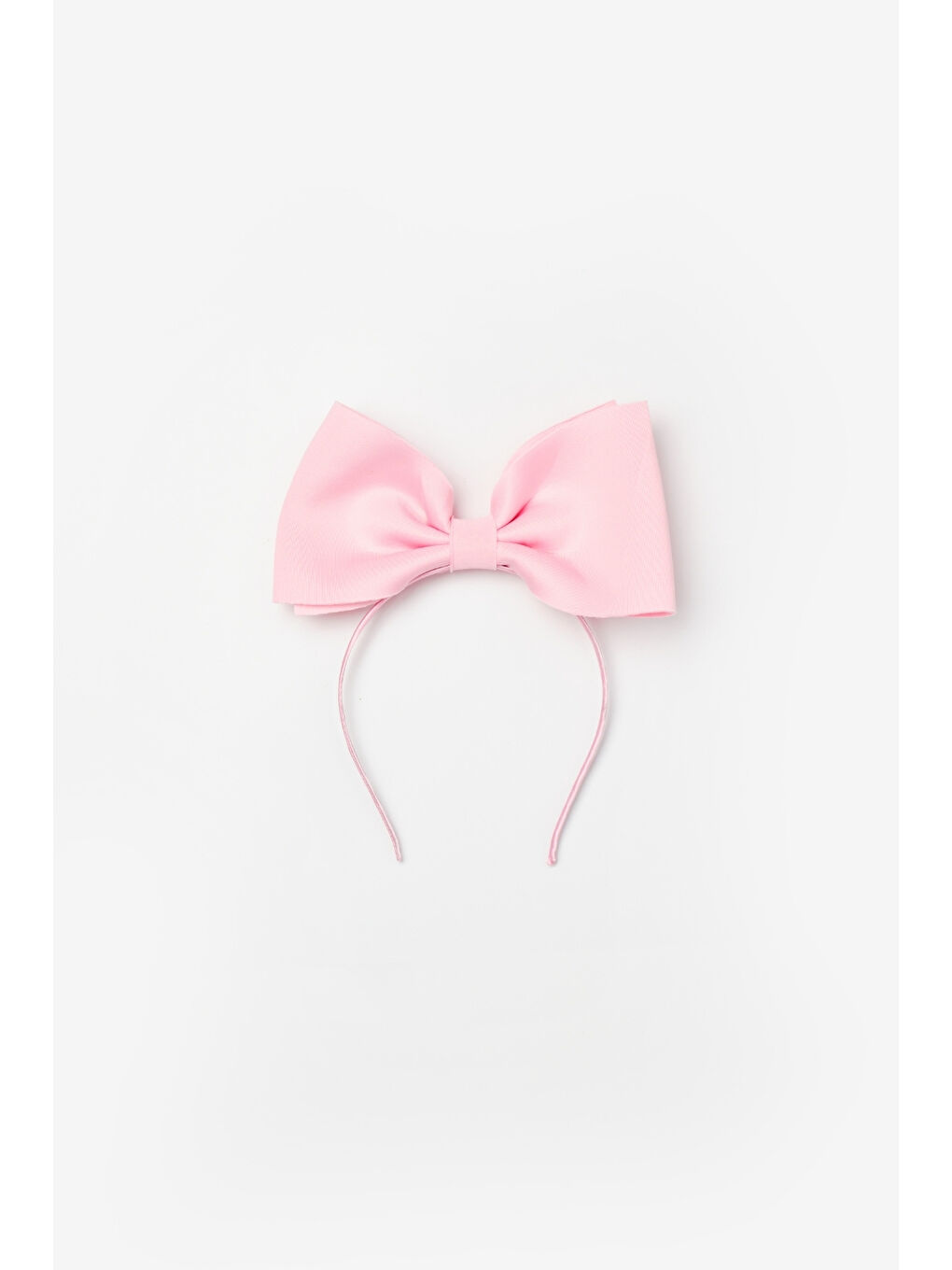 Pembe Büyük Fiyonklu Kız Çocuk Taç