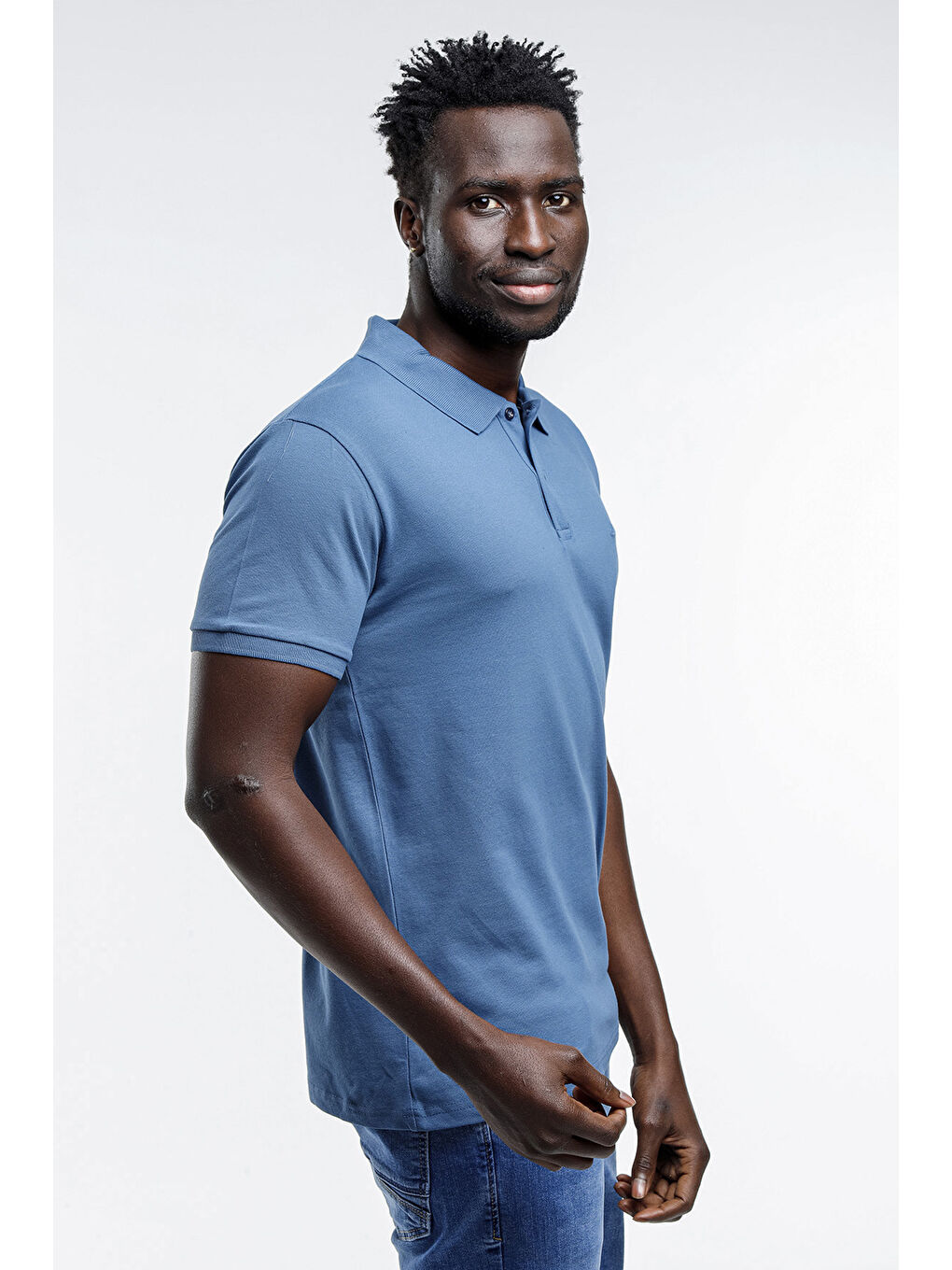 İndigo SALVATOR Erkek Tişört Indigo-3