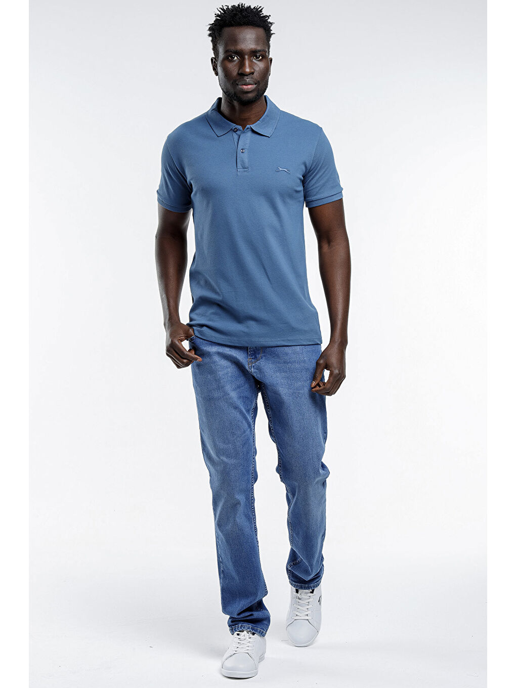 İndigo SALVATOR Erkek Tişört Indigo-5