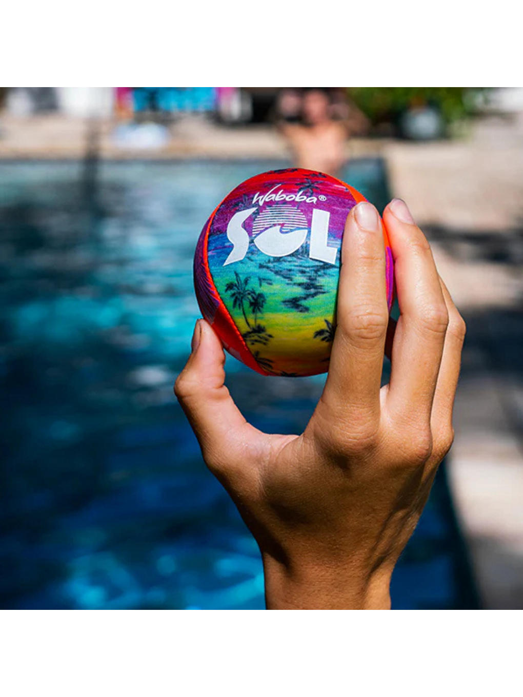 Sol Güneş Işığı ile Renk Değiştiren Top Pembe - Sarı-3