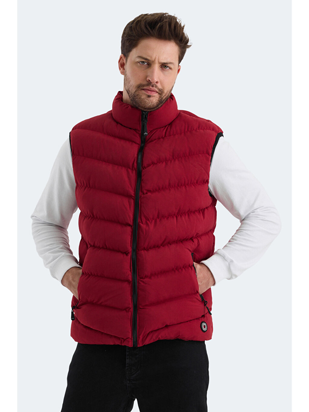 SLAZENGER HAMMER I Erkek Şişme Yelek Bordo