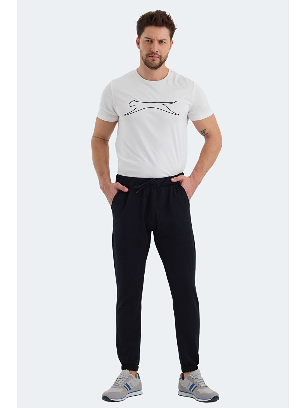 PARKER Erkek Jogger Eşofman Altı Lacivert-3