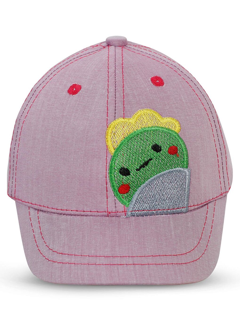 Baby Güneş Desen 0-24 Ay Kep Şapka - Lila