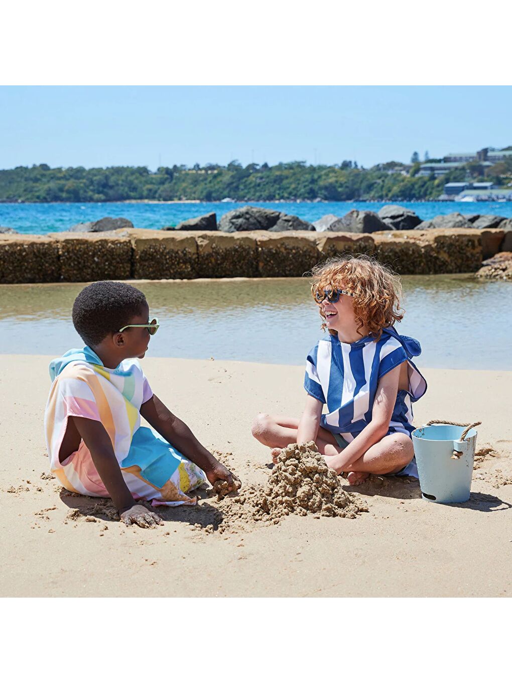 Karışık Hızlı Kuruyan UV Korumalı Çocuk Pançosu-9