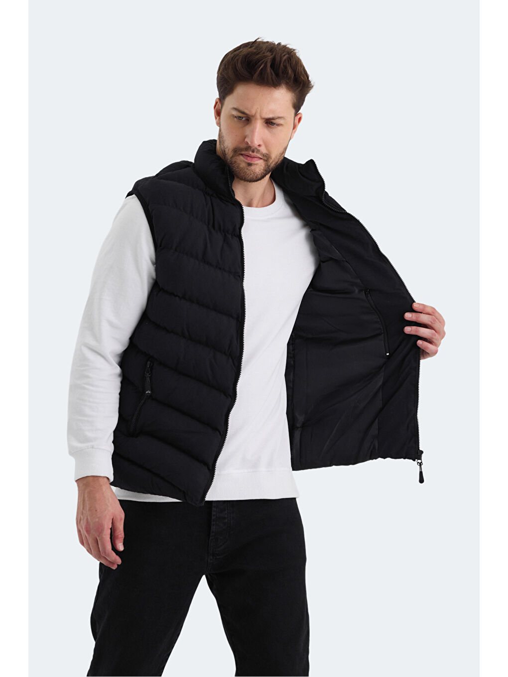 SLAZENGER HAMMER I Erkek Yelek Siyah - 5