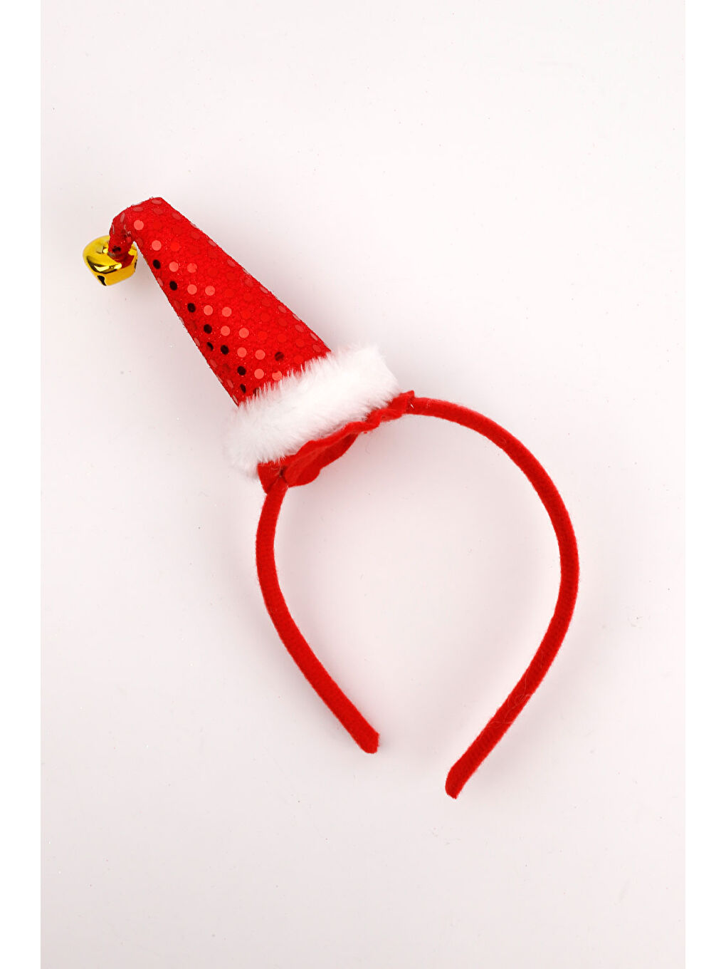 Kırmızı Çanlı Huni Kız Çocuk Taç-1