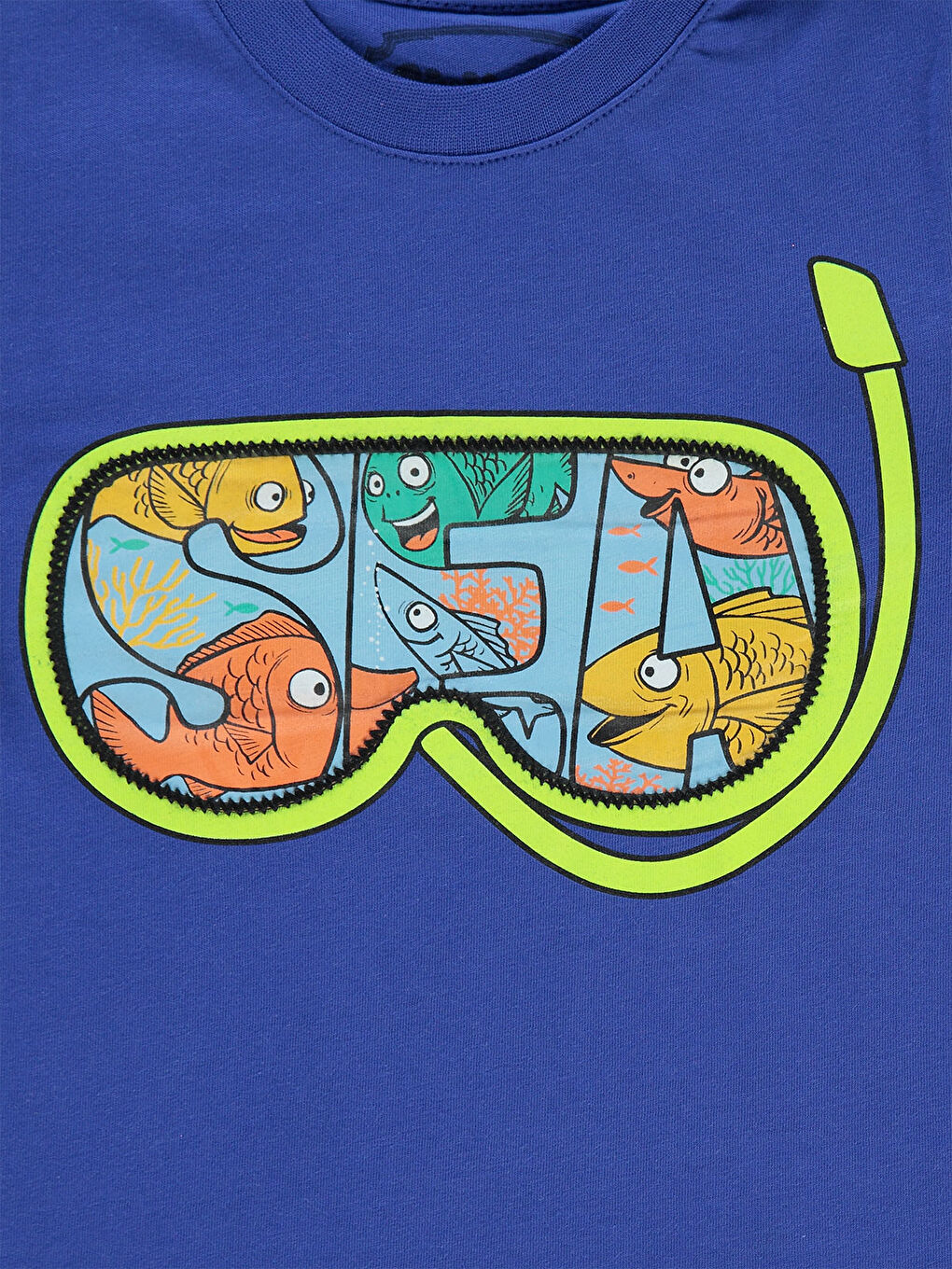 Boys Erkek Çocuk Tişört 2-5 Yaş Açık Lacivert-2