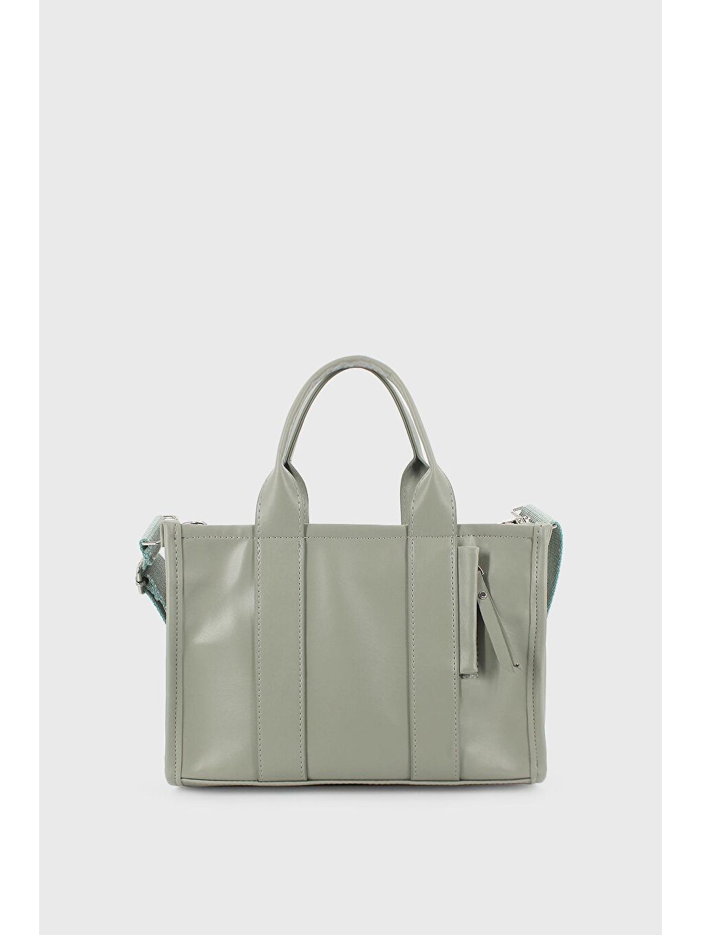 Turkuaz Kadın Mini Tote Çanta