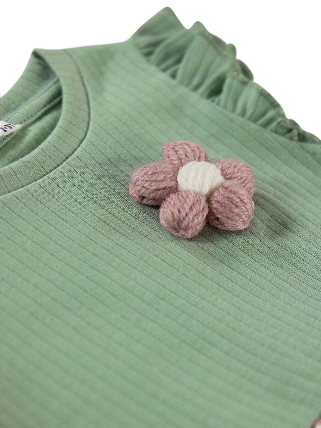 Girls Kız Çocuk Elbise 2-5 Yaş Çağla Yeşili-2