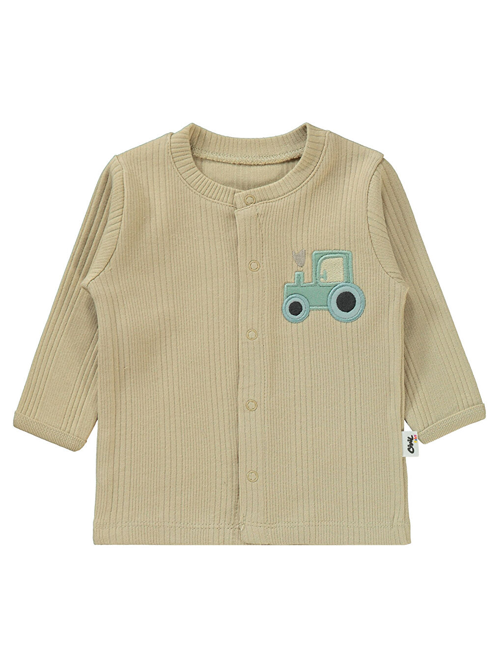 Kahverengi Baby Erkek Bebek Pijama Takımı 1-6 Ay Sütlü Kahve-2