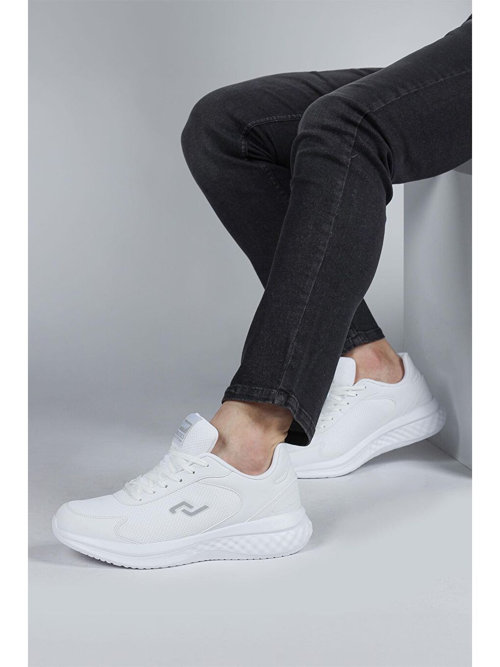 29775 Beyaz Erkek Sneaker Günlük Spor Ayakkabı-1