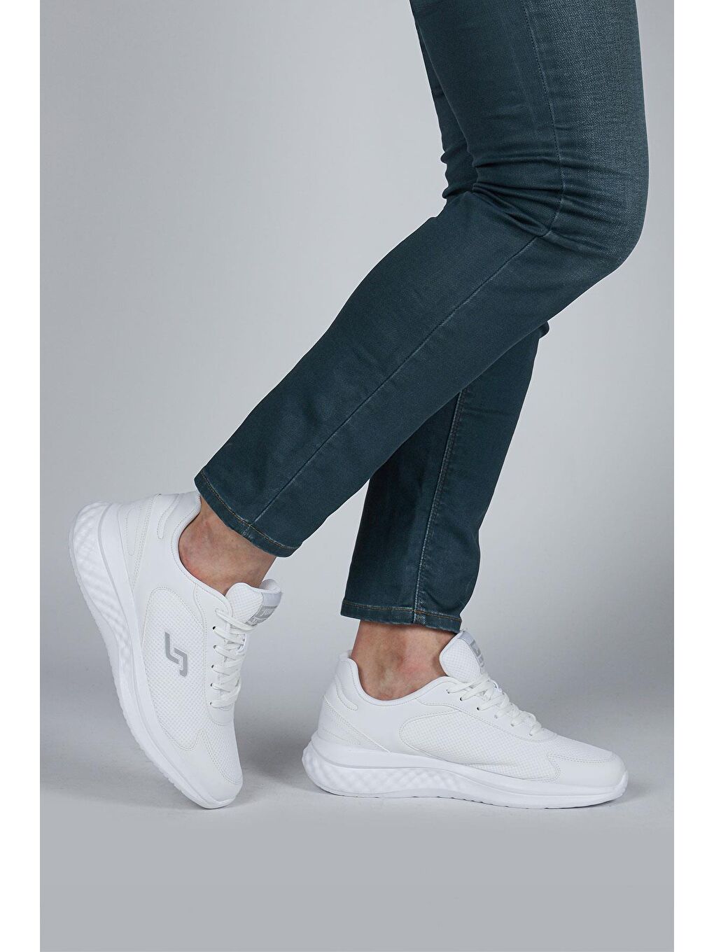 29775 Beyaz Erkek Sneaker Günlük Spor Ayakkabı-2