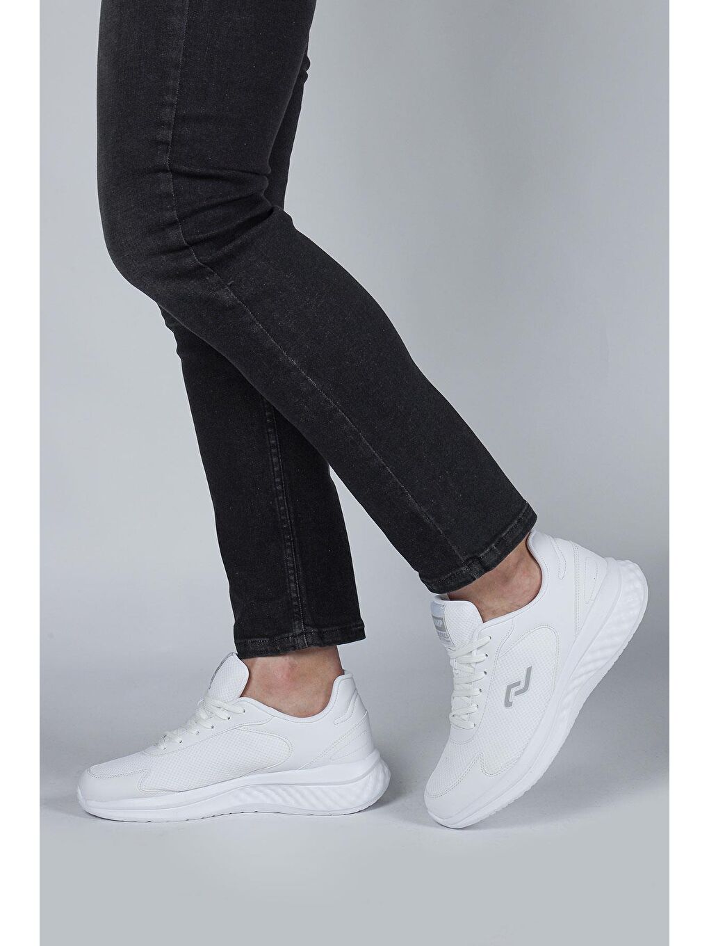 29775 Beyaz Erkek Sneaker Günlük Spor Ayakkabı-3