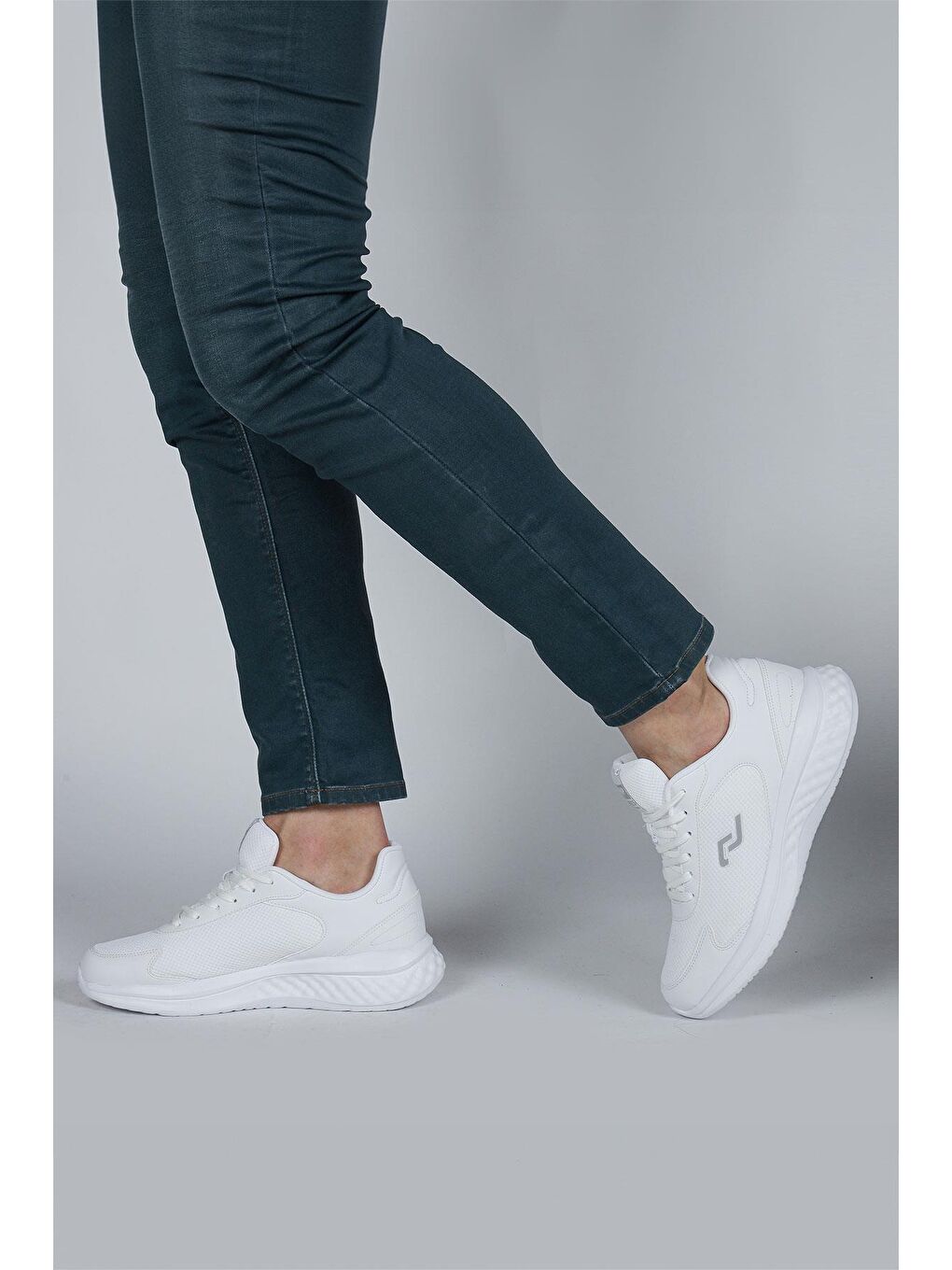 29775 Beyaz Erkek Sneaker Günlük Spor Ayakkabı-4