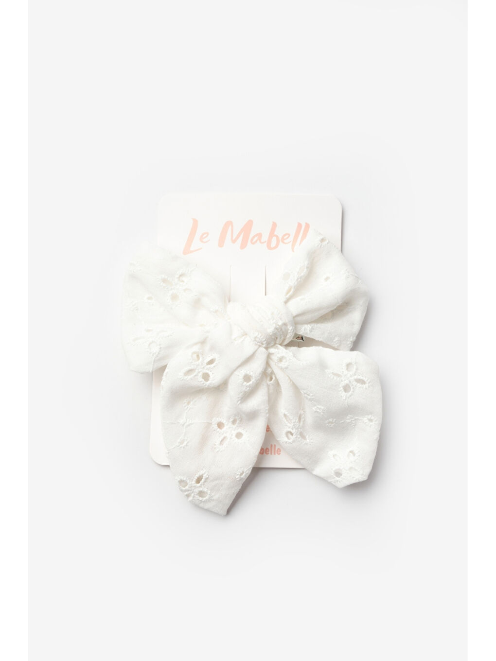 Beyaz Fisto Fiyonk Kız Çocuk Klips Toka