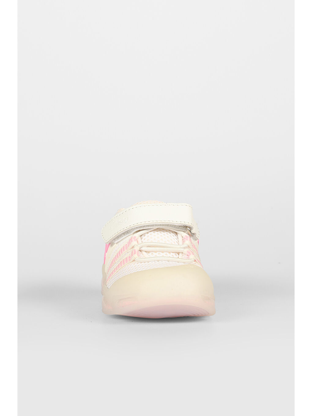 Orante Işıklı Kız İlk Adım Beyaz Spor Ayakkabı-2