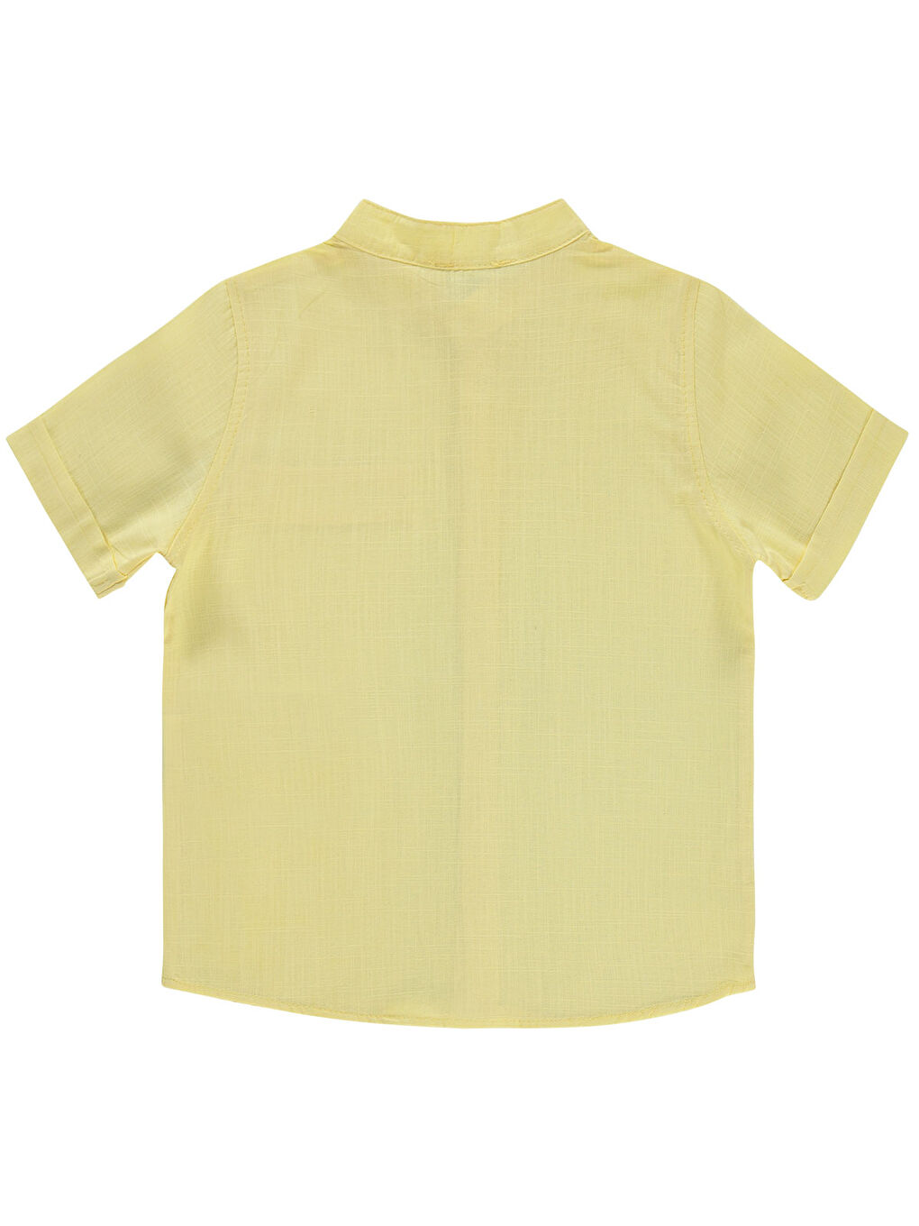 Boys Erkek Çocuk Gömlek 6-9 Yaş Açık Sarı-1