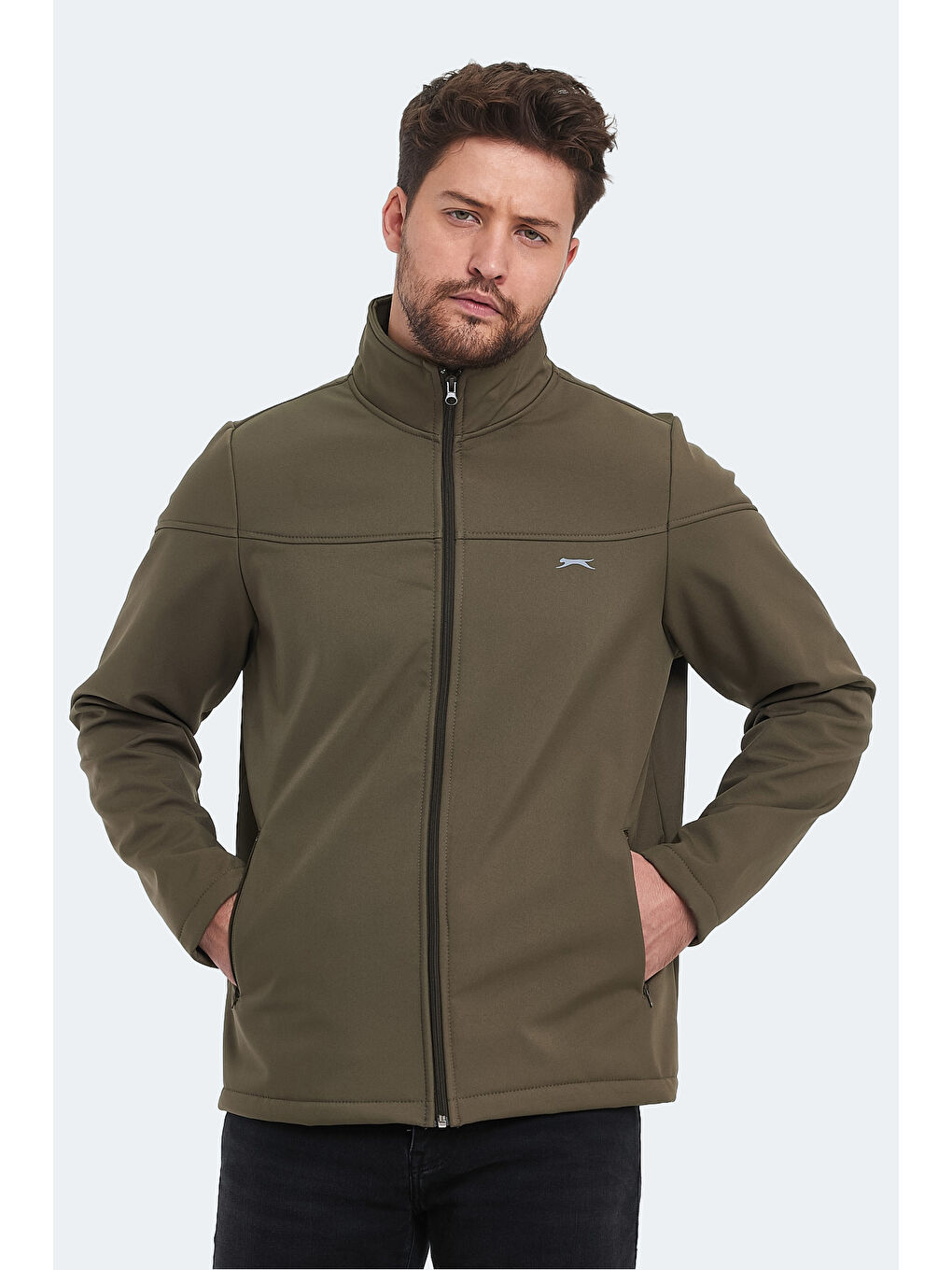 SLAZENGER RAPIDO Erkek  Kaban Haki