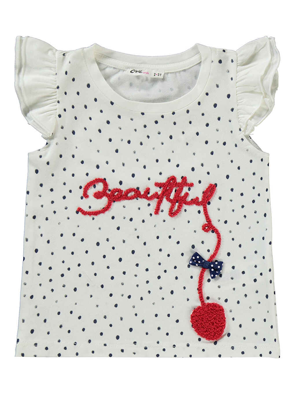 Girls Kız Çocuk Takım 2-5 Yaş Kırmızı-2