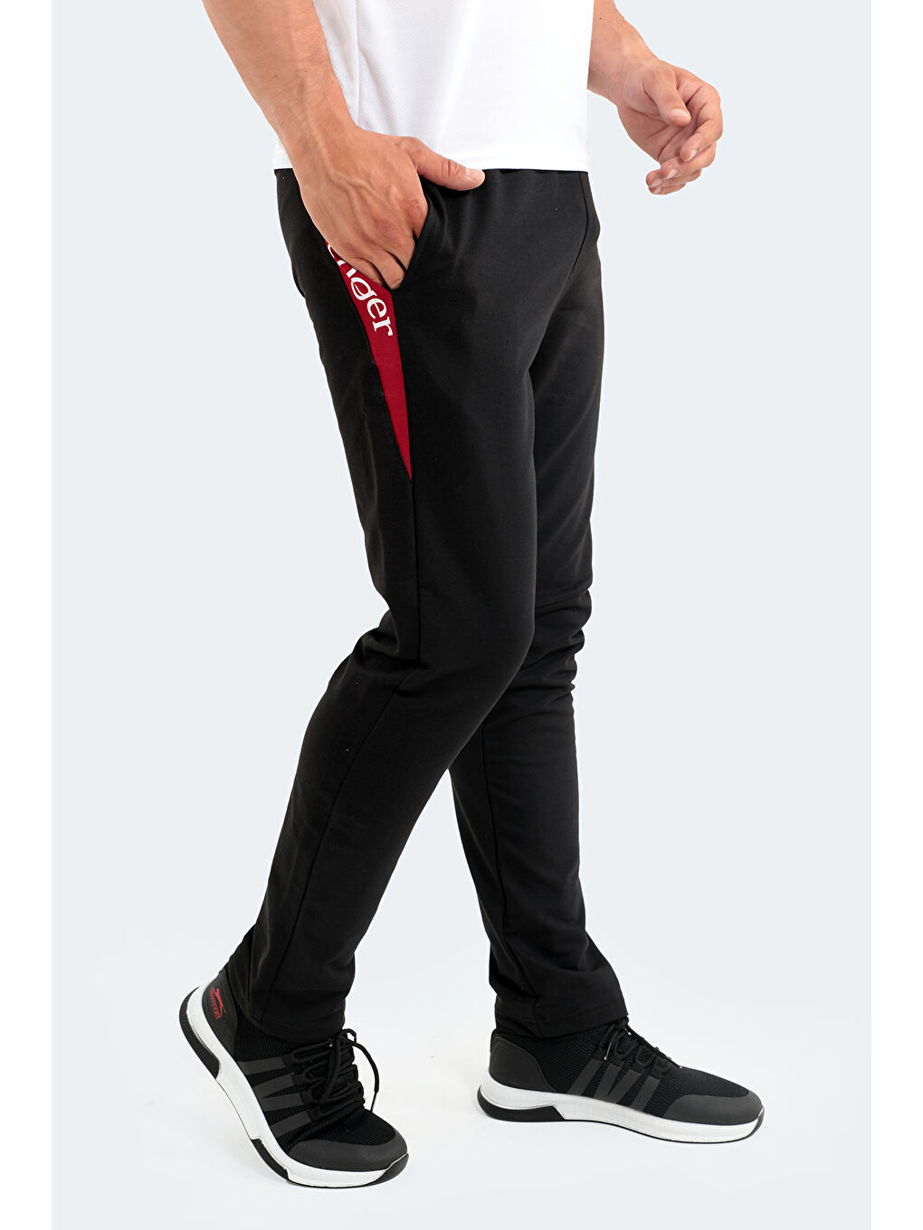 SLAZENGER PAPA Erkek Eşofman Altı Siyah - 1