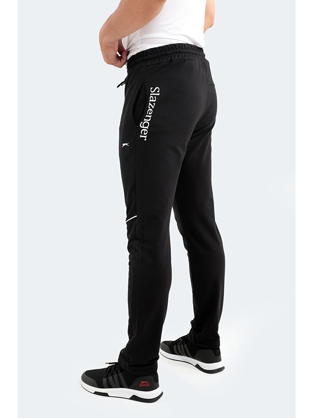 SLAZENGER PAPA Erkek Eşofman Altı Siyah - 2