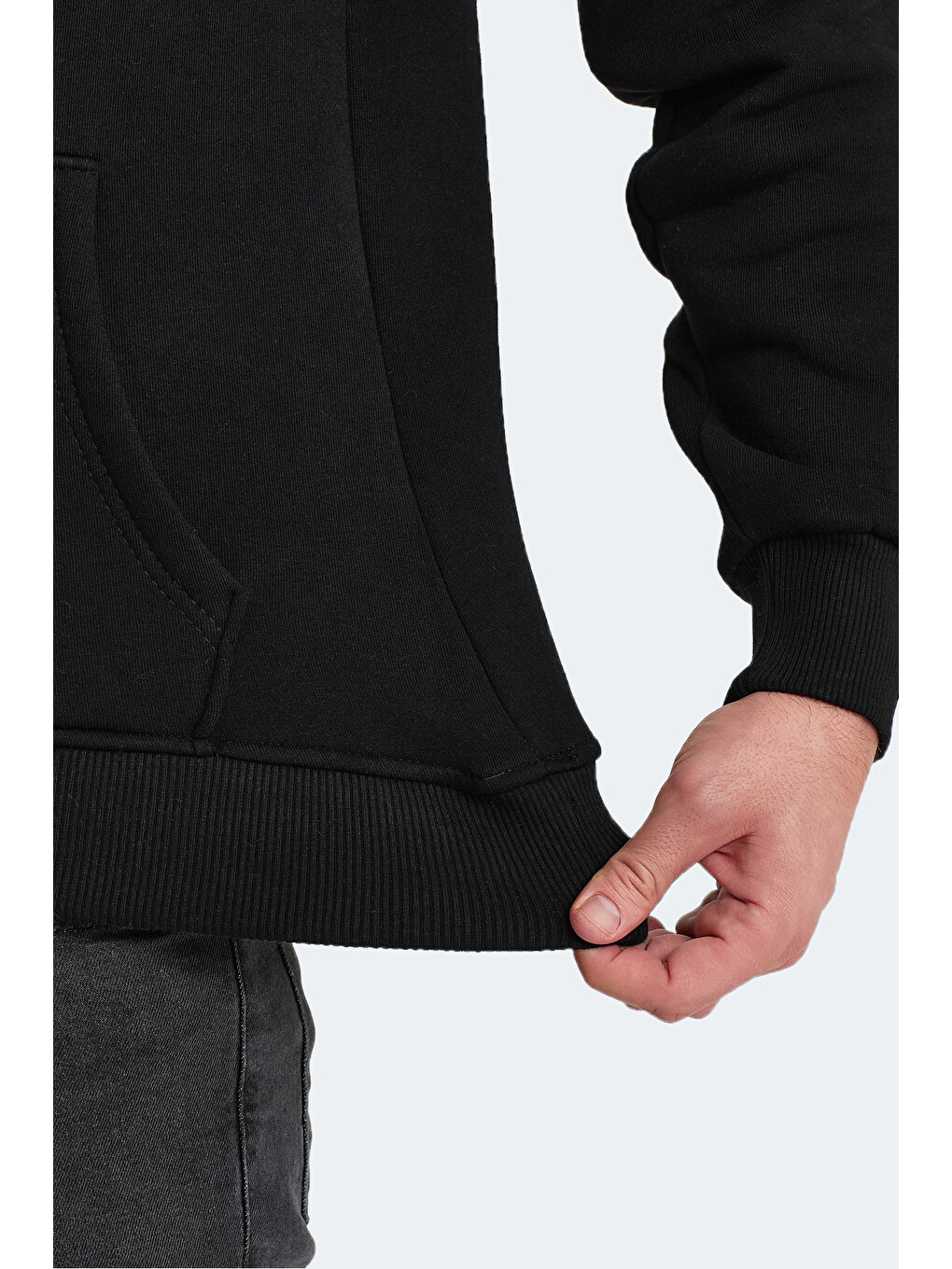 Octavıa In Erkek Kapüşonlu Sweatshirt Siyah-5