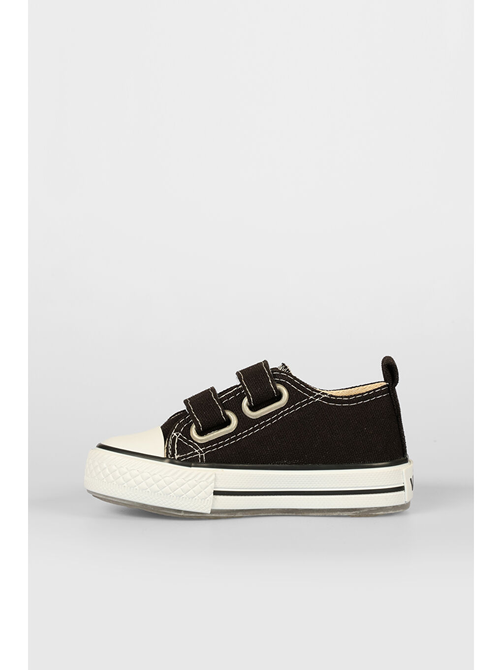 Pino Işıklı Unisex Okul Öncesi Siyah/Beyaz Spor Ayakkabı-1