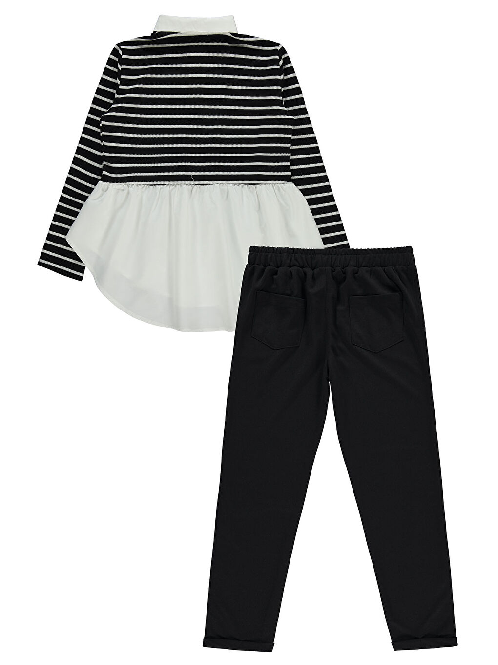 Girls Kız Çocuk Takım 10-13 Yaş Siyah-1