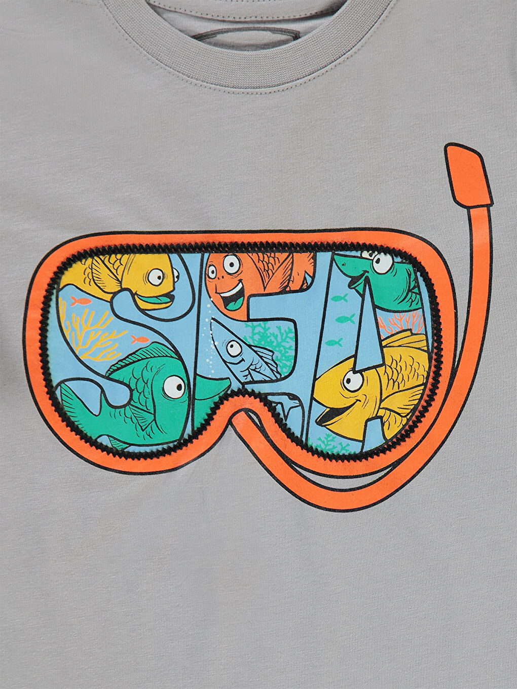 Boys Erkek Çocuk Tişört 2-5 Yaş Gri-2