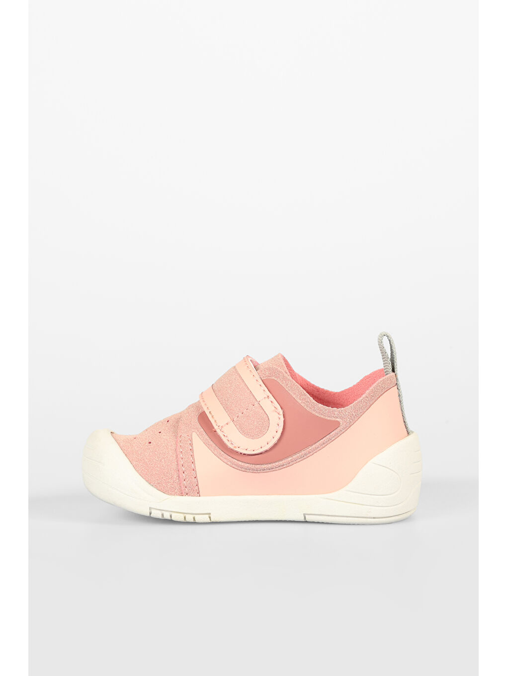 Pembe Uki Basic Kız Bebek  İlk Adım Pudra Günlük Ayakkabı-1