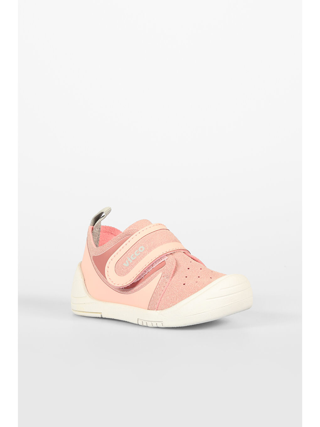 Pembe Uki Basic Kız Bebek  İlk Adım Pudra Günlük Ayakkabı-2