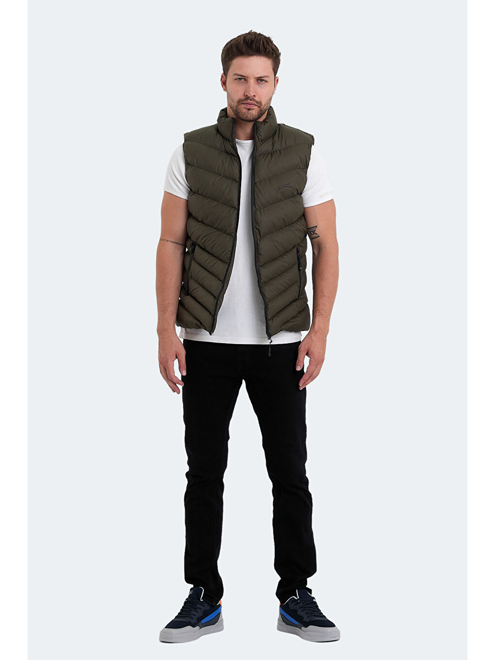 HANDFUL Erkek Yelek Haki-6