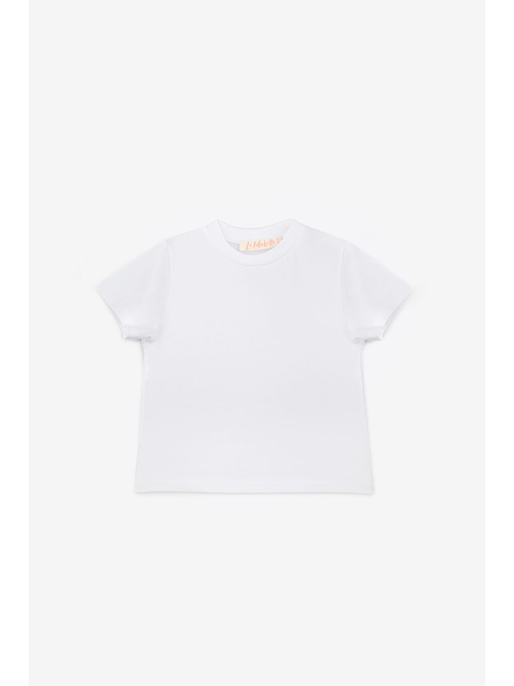 Beyaz Penye Basic Çocuk Tişört