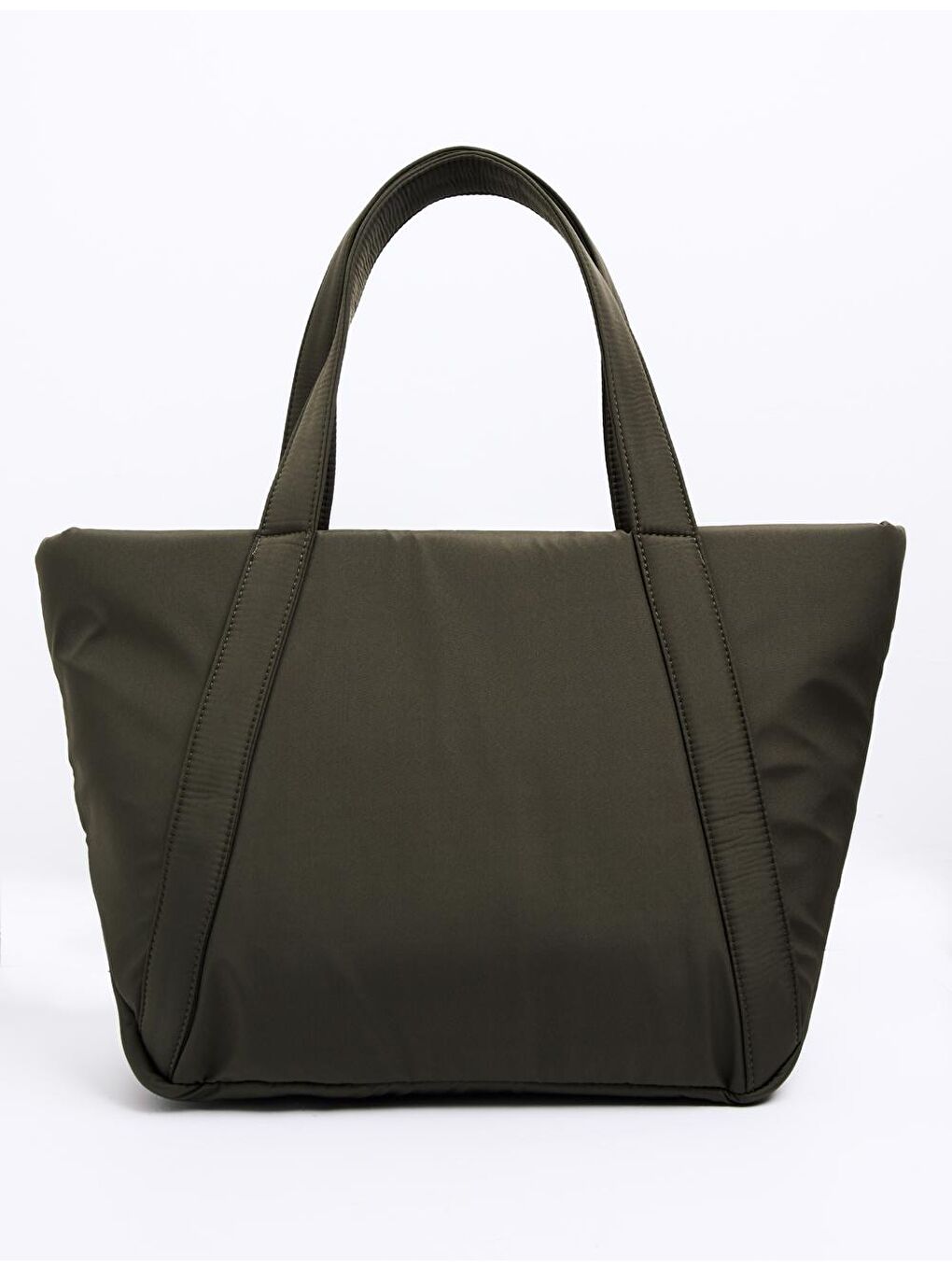 Haki Büyük Boy Paraşüt Kumaş Omuz Çantası