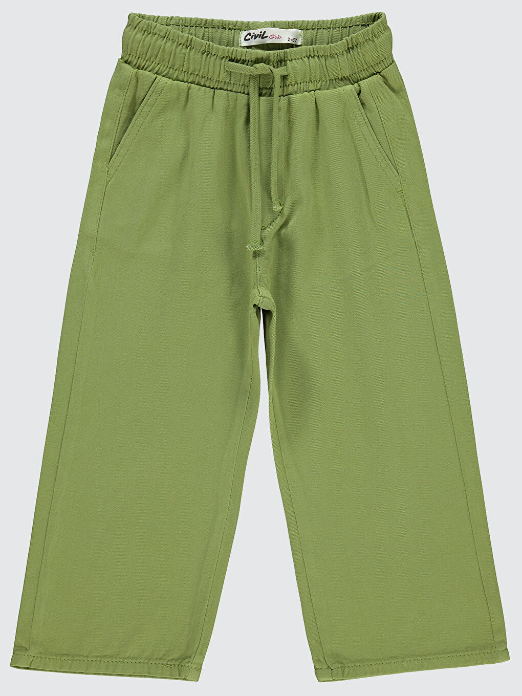 Girls Kız Çocuk Pantolon 2-5 Yaş Haki