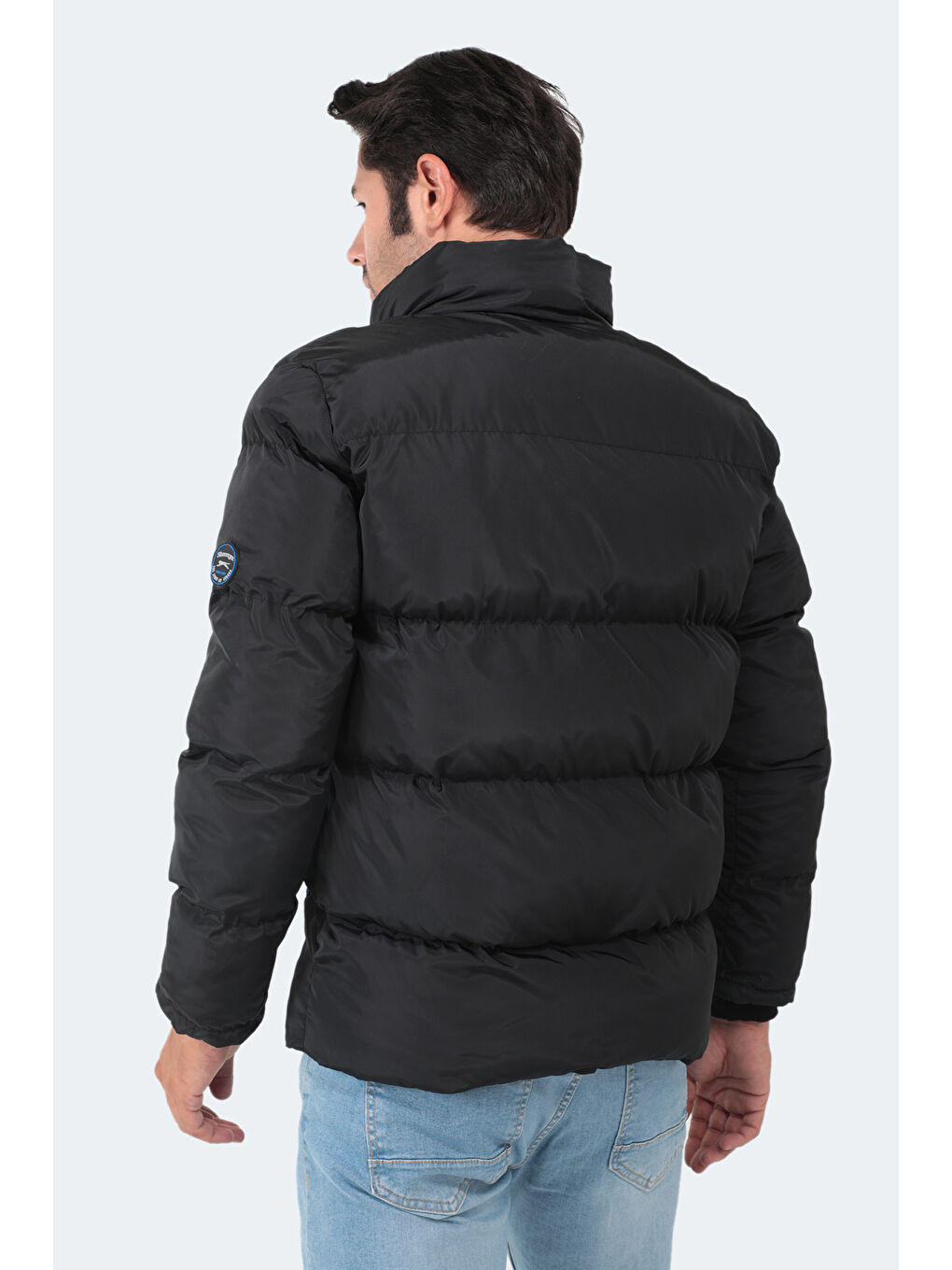 NALDO Erkek Mont Siyah-5