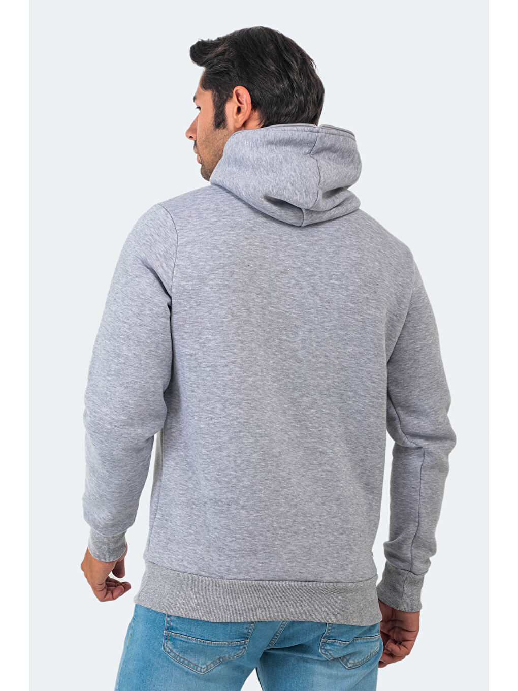SLAZENGER BAHA Erkek Sweatshirt Gri - 3