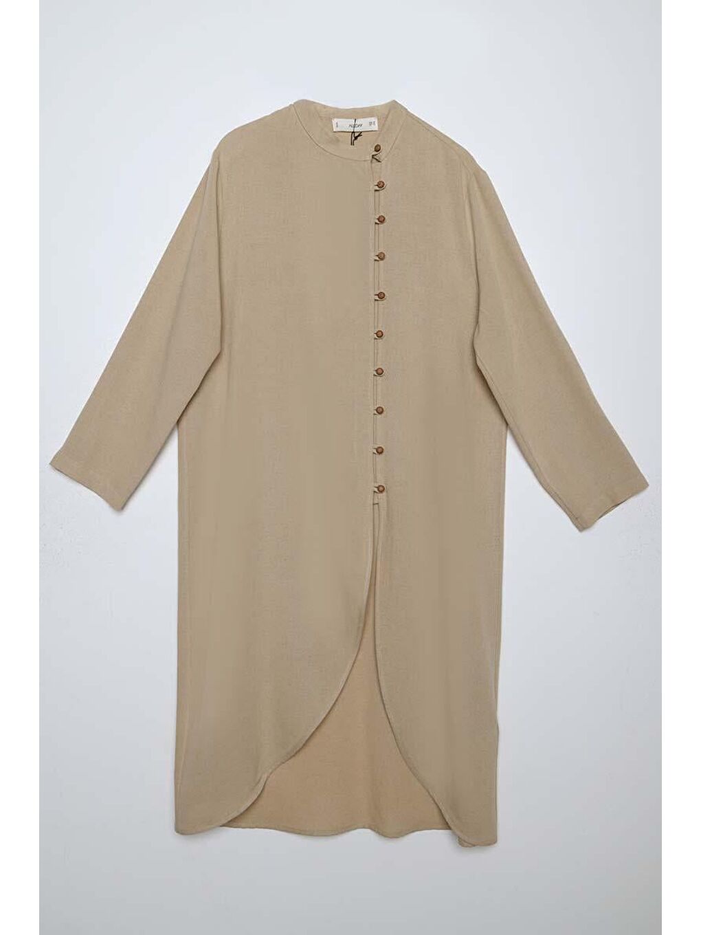 Bej-Hakim Yaka Pantolonlu Takım-7