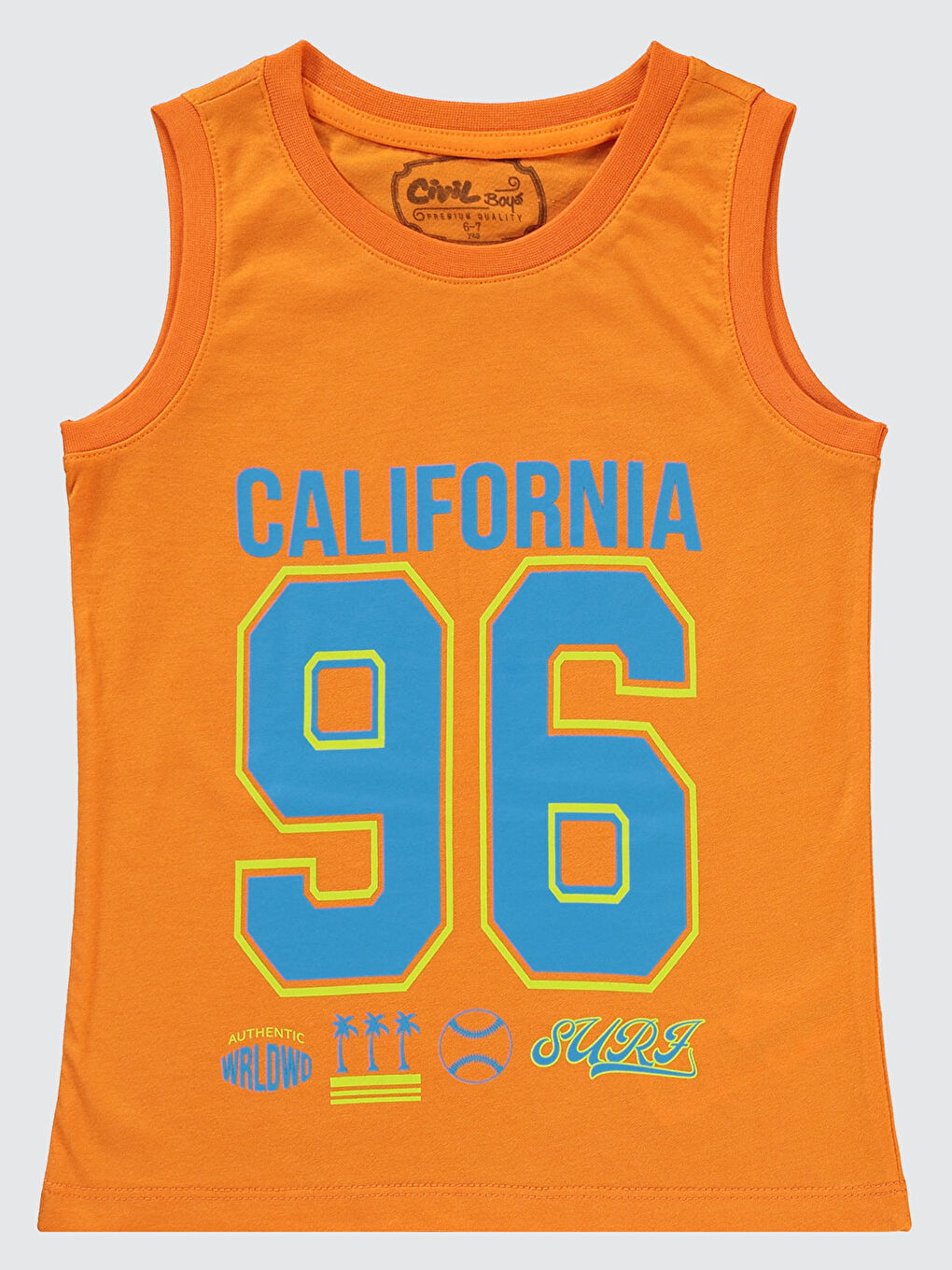 Turuncu Boys Erkek Çocuk Takım 6-9 Yaş Açık Oranj-2