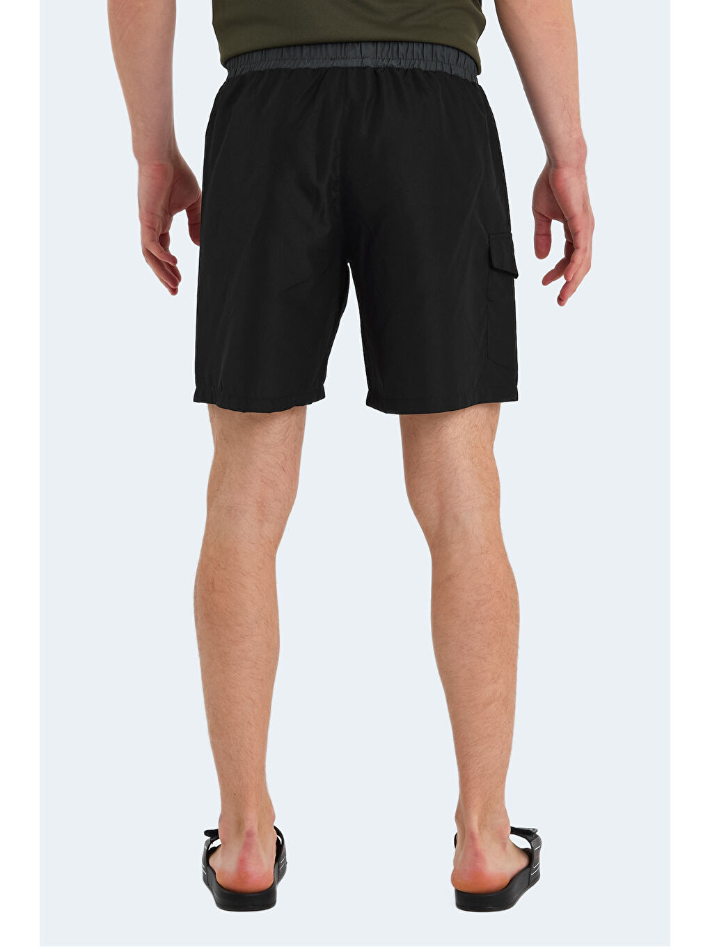 SLAZENGER RASMUS IN Erkek Mayo Siyah / Koyu Gri - 1