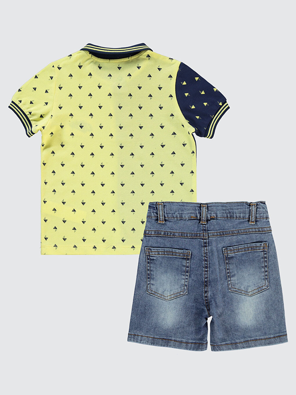 Boys Erkek Çocuk Takım 2-5 Yaş Sarı-1