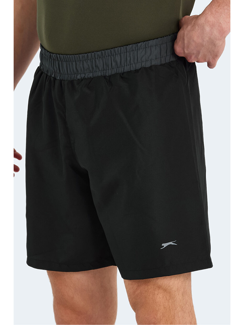 SLAZENGER RASMUS IN Erkek Mayo Siyah / Koyu Gri - 4