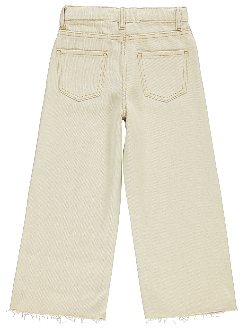 Girls Kız Çocuk Pantolon 10-13 Yaş Ekru-1