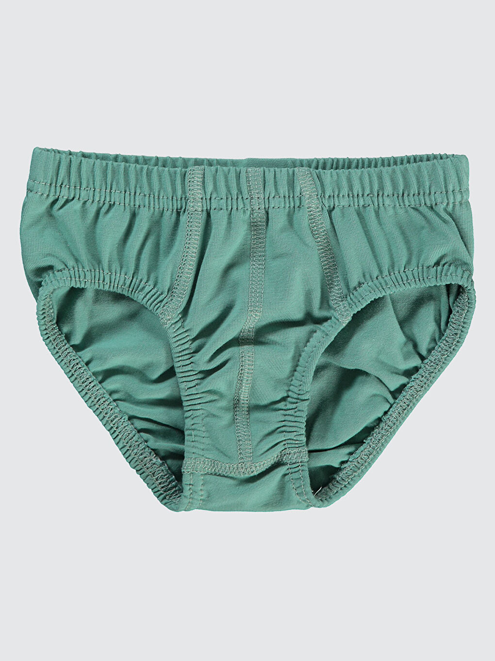 Kahverengi Boys Erkek Çocuk 2'li Külot Set 2-10 Yaş Hardal- Haki-2