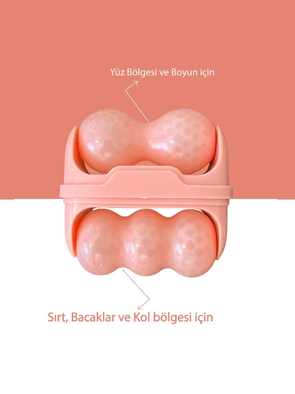Ice Roller Çift Taraflı Buz Roller Boyun ve Vücut Masajı-3