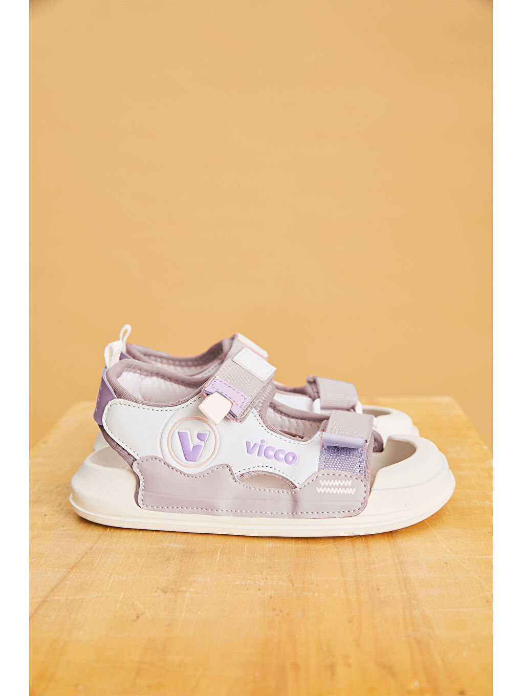 Pembe Wonder Hafif Kız Okul Öncesi Pudra Sandalet-3