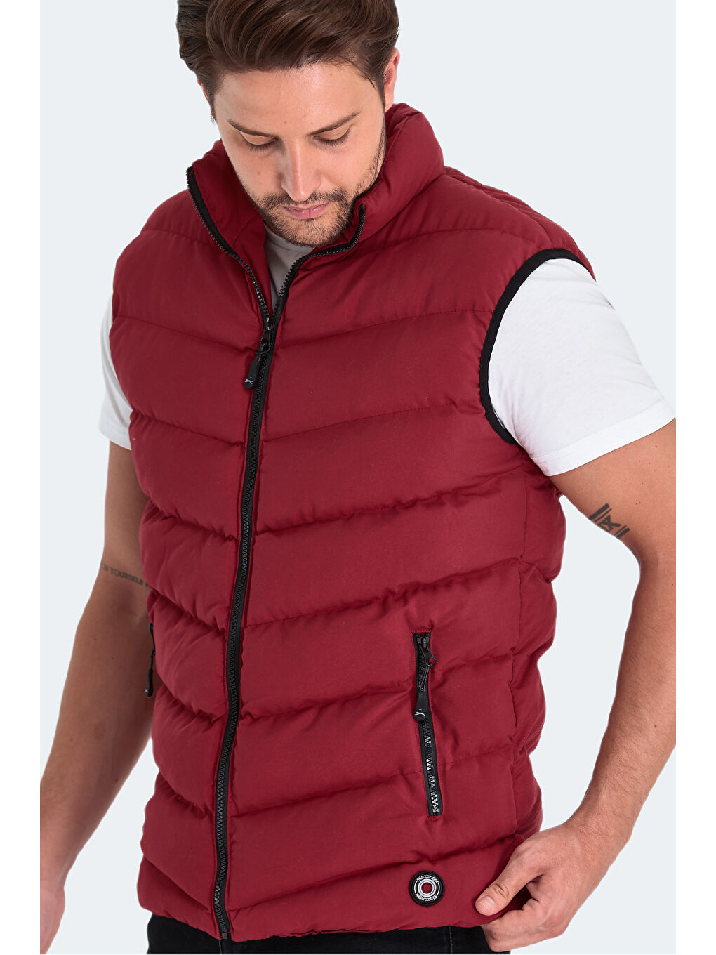 SLAZENGER HIDRO Erkek Yelek Bordo - 4